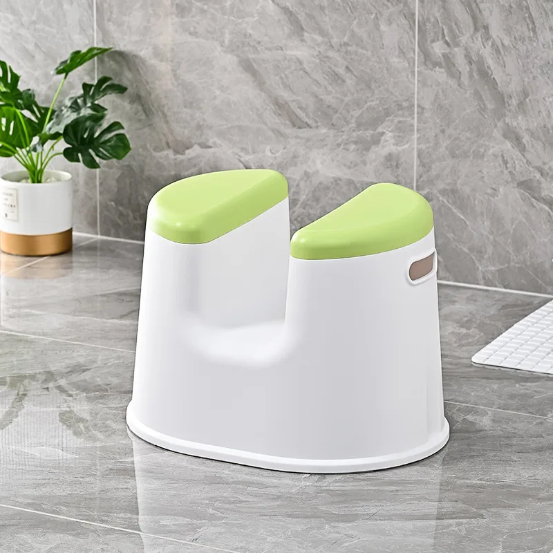 Plastic Squat Bathroom Chair Sex Squat Small Sauna Designer Stool Massage Bad Disabled Space Saving Tabouret Bathroom Furniture image 3