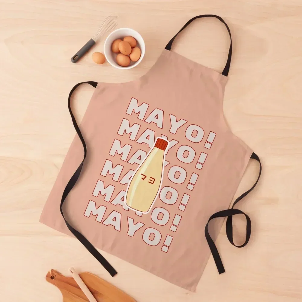 

Japanese Mayonnaise - Mayo - Mayo is Life Apron Restaurant home women Apron