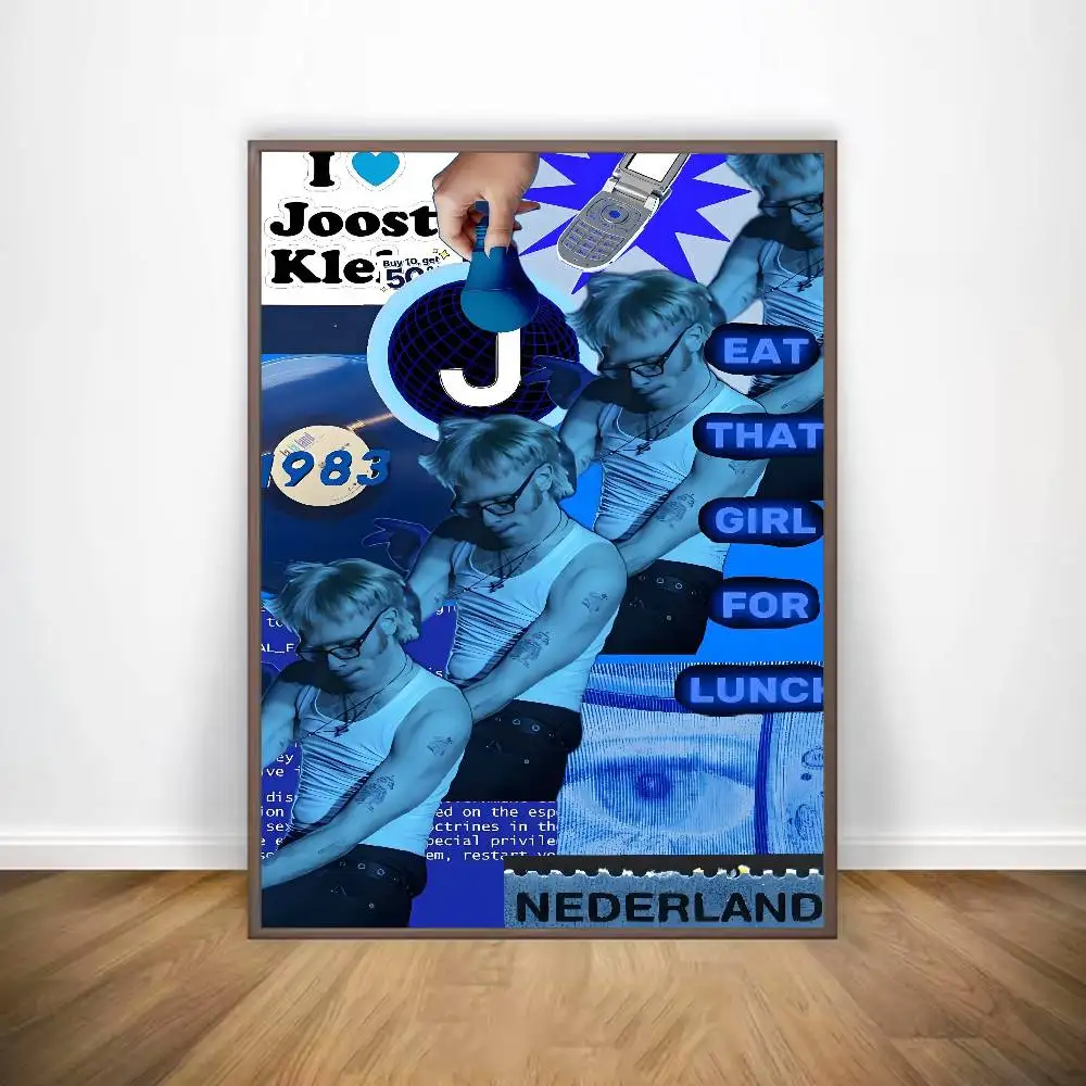 Joost Klein Rapper Singer Fryslan P Poster Gallery Prints Self Adhesive  Home Decor Decoration Wall Decals Living Room Sticker