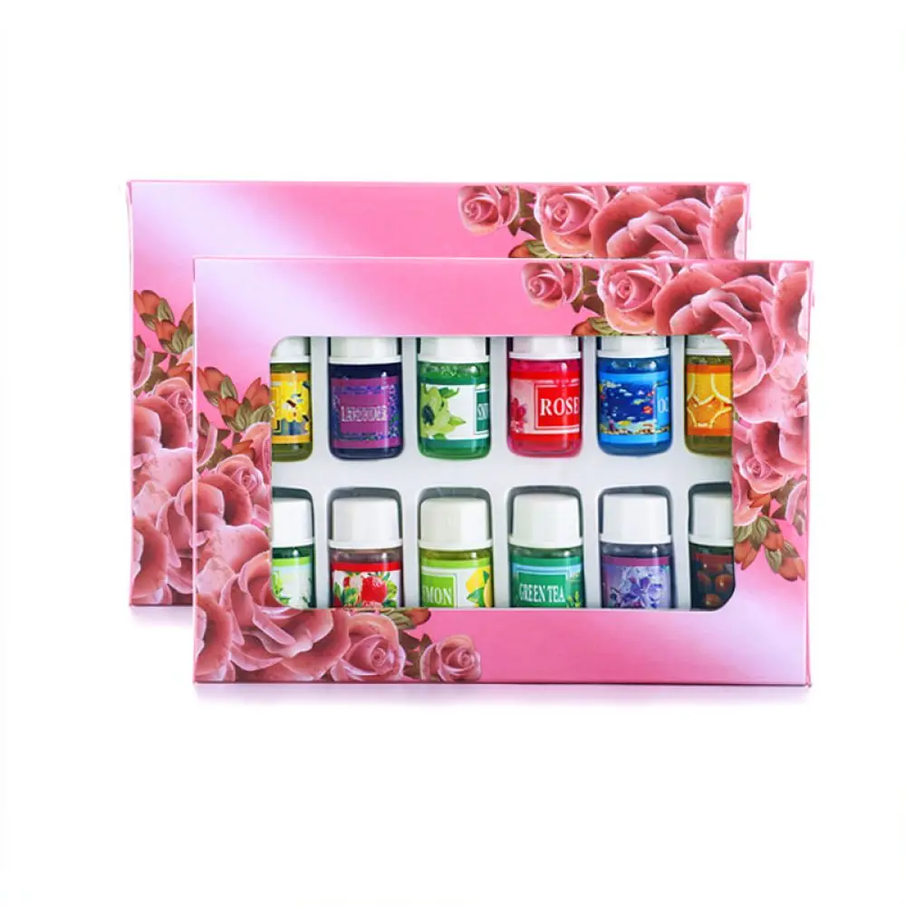 Fragrance Essential Oils For Humidifier Aromatherapy Diffuser Scented Oil Liquid Set Home Air Freshener Relaxing Aroma Gift