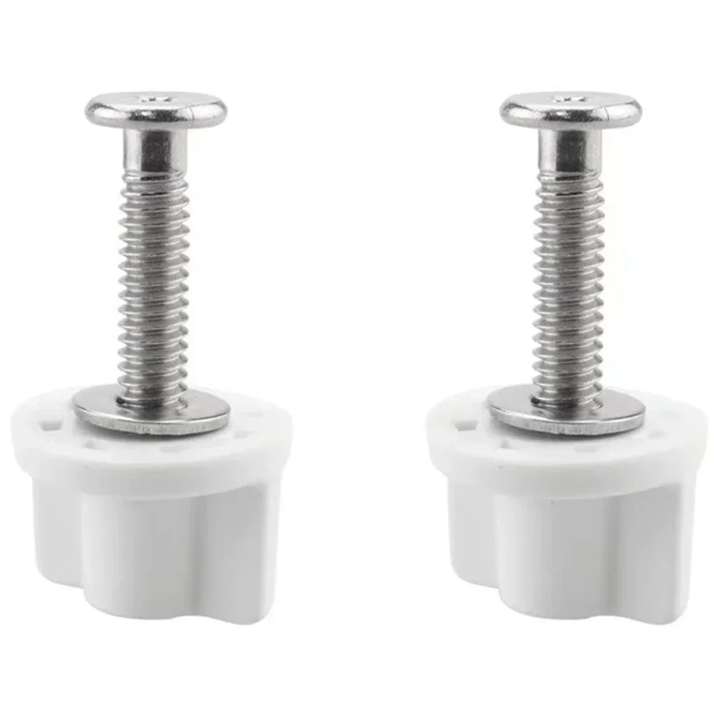 1 Set Toilet Cover Expansion Screws Bolts Kit Universal Fix Lid Hinge Fittings Bathroom Accessories Toilet Seat Screws