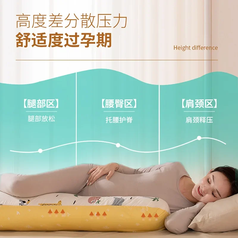 Pregnant Women's Pillow for Waist Protection Side Lying Pillow Side Sleeping Pillow Pregnancy Support