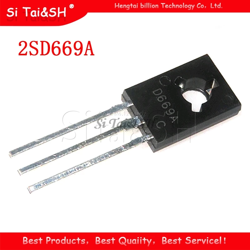 10PCS 2SD669A  2SD669 D669A D669