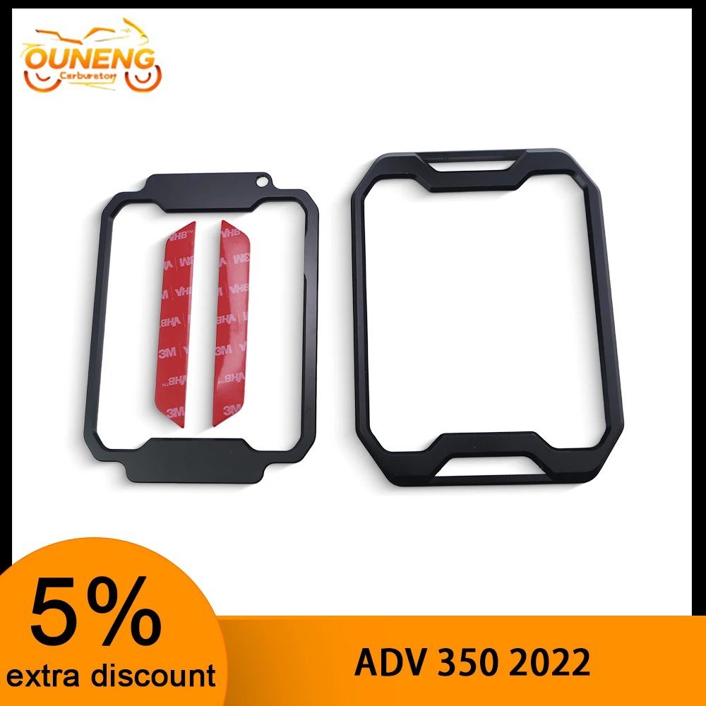 Motorcycle Instrument Dashboard Protective Meter Bezel Screen Cover For Honda ADV350 ADV160 22 23 24 Mod Accessories