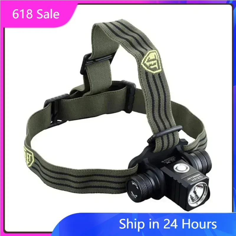 新しいジェットビーム HR25 屋外ヘッドライト SST40 N4 BC LED 1180 ルーメン 18650 バッテリー + USB 充電ケーブルワイヤー