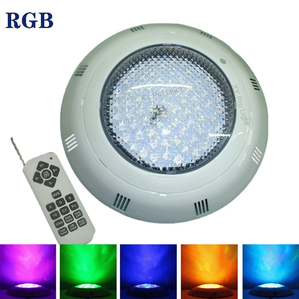 75W RGB LED Swimming Pool Light 25W 35W IP68 Waterproof AC/DC12V Outdoor 50W 60W UnderWater Light Pond LED Piscina Luz Spotlight