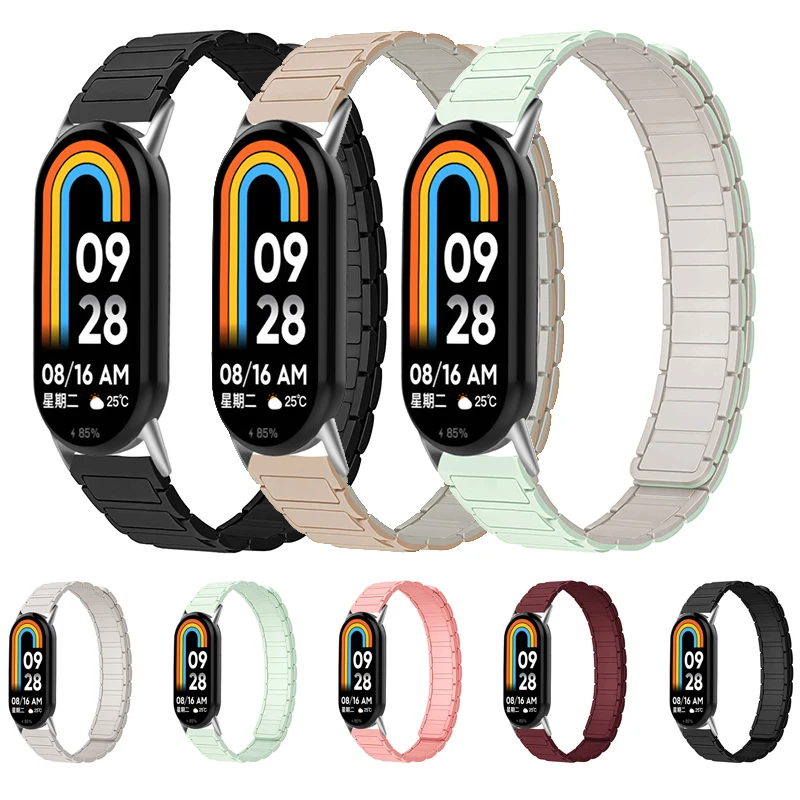 

Strap for Xiaomi Mi Band 10 9 8 Loop Mi Band 10 Watchbands for Xiaomi Band 9/8 NFC Bracelet for MiBand 10 9 8 Accessories