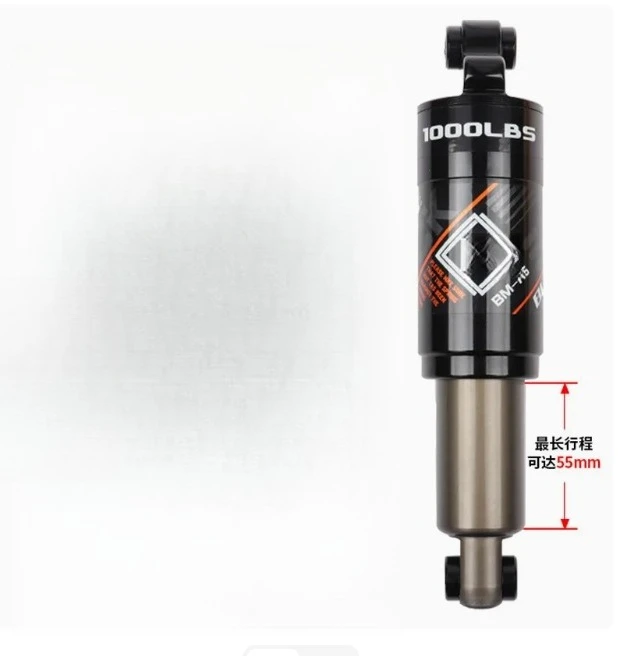 

Mountain soft tail bicycle rear tank oil pressure shock absorber folding scooter oil spring shock absorber