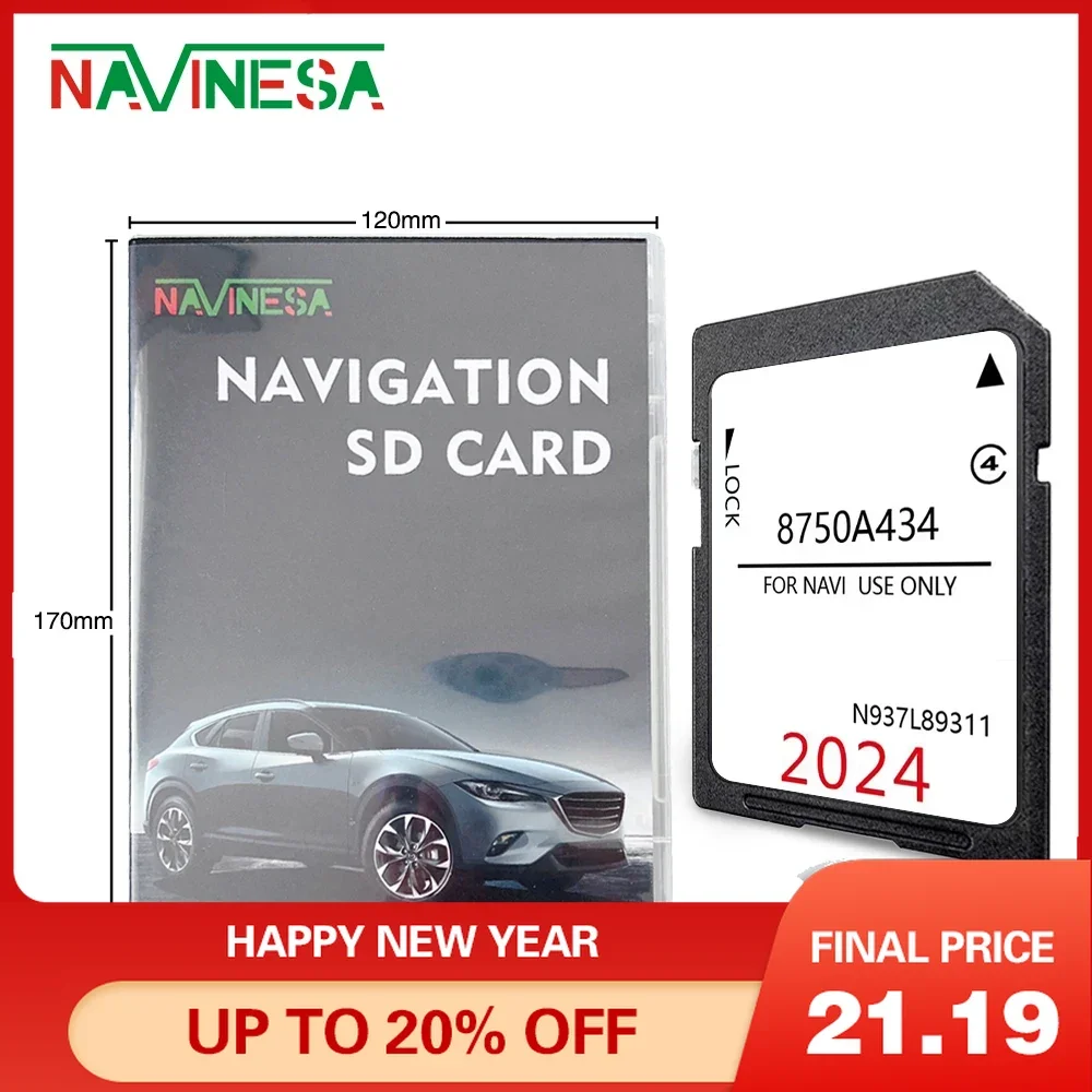 

for Peugeot 4008 2011-2017 P-11 NAVI Car 16GB SD Card Update 8750A434 N937L89311 Navigation P-11 UK Ireland Europe maps GPS