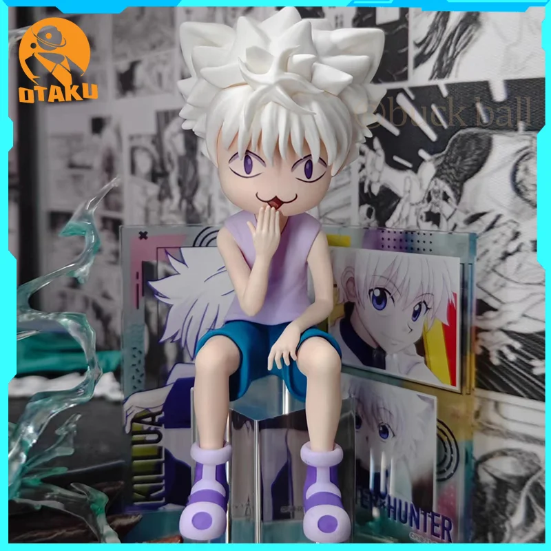 Hunter×Hunter Figures Killua Anime Figure Killua Zoldyck Figurine Statue Models Collection Decoration Customized Products Toys