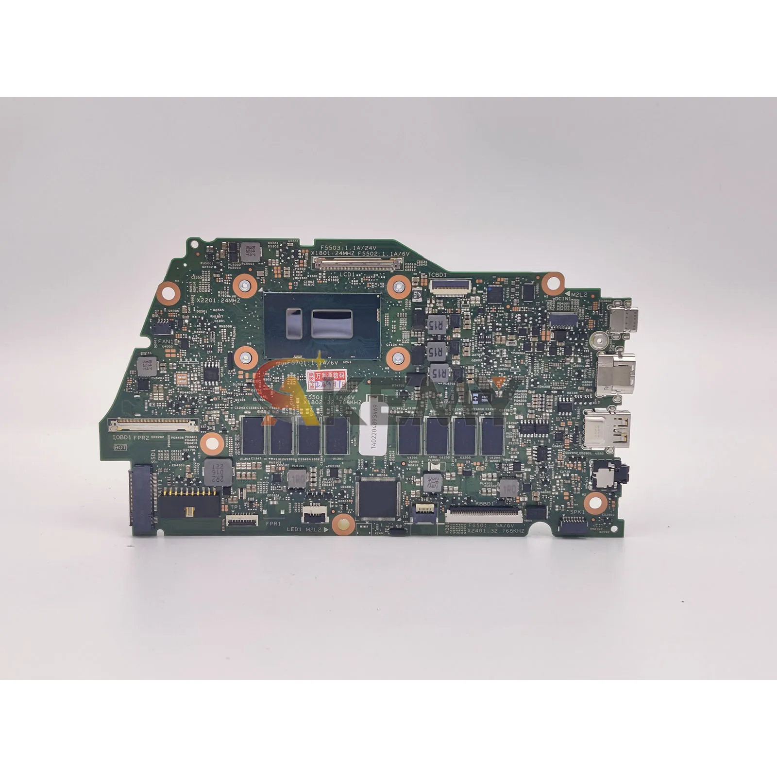 For Dell Inspiron 13 7000 7370 7373 Notebook Motherboard 16839-1 with i5 i7 CPU CN-0RR26G 0RR26G 02CVR0 00NVF7 100% Fully Tested view 3