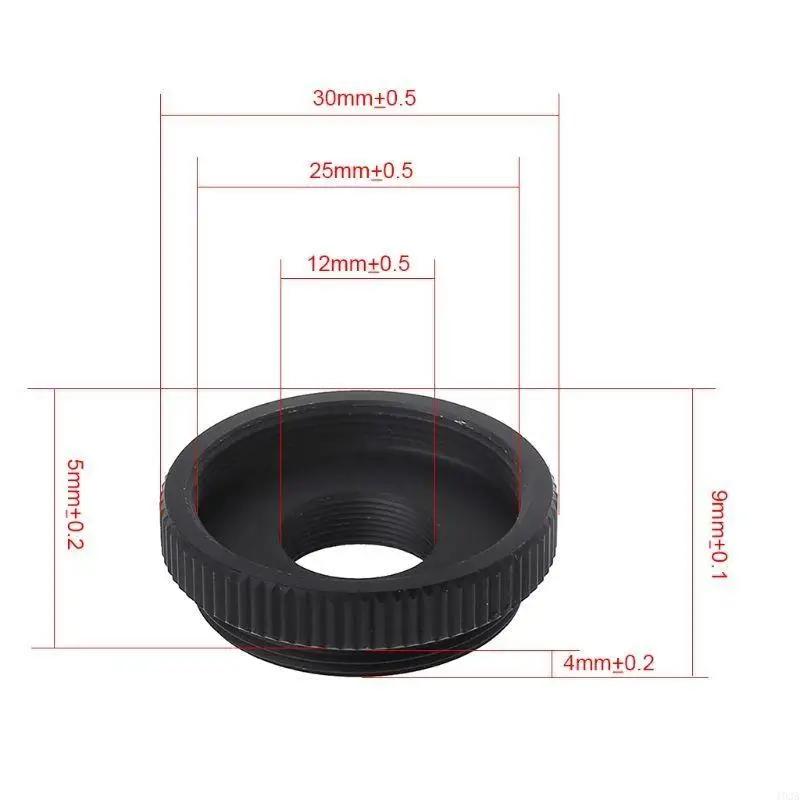193A Black Metal C/CS Mount to Board CCTV Lens Adapter Converter Ring for Camera Accessories