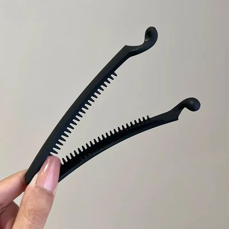 5 Stück Acryl-Bananenklammern, elegante Damen-Haarspangen für den Hinterkopf, koreanische Pferdeschwanz-Haarnadeln, Haarspangen für Mädchen, Haar-Accessoires – Detail 8