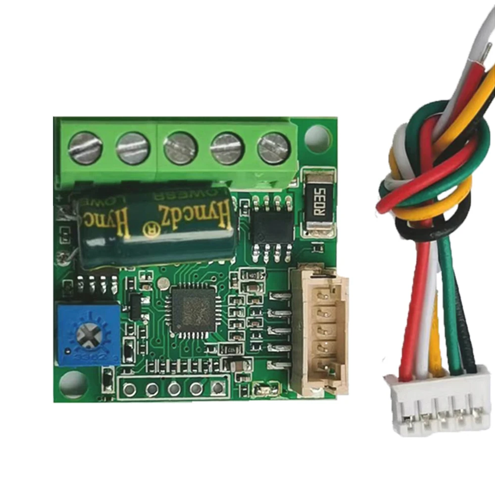 DC6-28V ZS-X12H 0-100W Brushless Motor Speed Controller with Hall BLDC Driver Board Module with Cable Power Supply Accessories