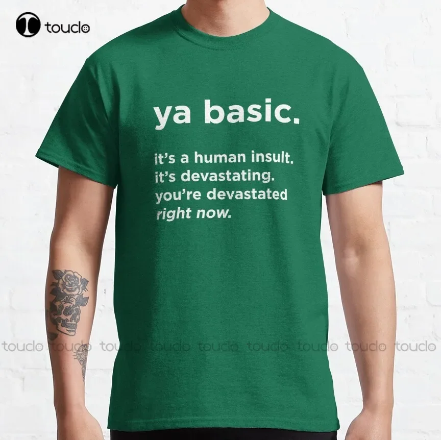 Ya Basic Classic The Good Place Tv Show T-Shirt Men'S Shirts Custom Aldult Teen Unisex Digital Printing Tee Shirt Xs-5Xl New