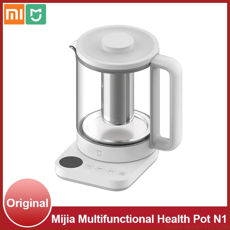 New Xiaomi Mijia Multifunctional Health Kettle N1 Electric Pot 1.5L Household Appliances 220V 800W 304 Stainless Steel Material