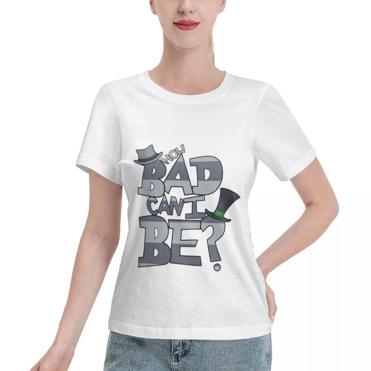 Must Have How Bad Can I Be Women's T-shirt Comfy Wear Minimalist Tshirt