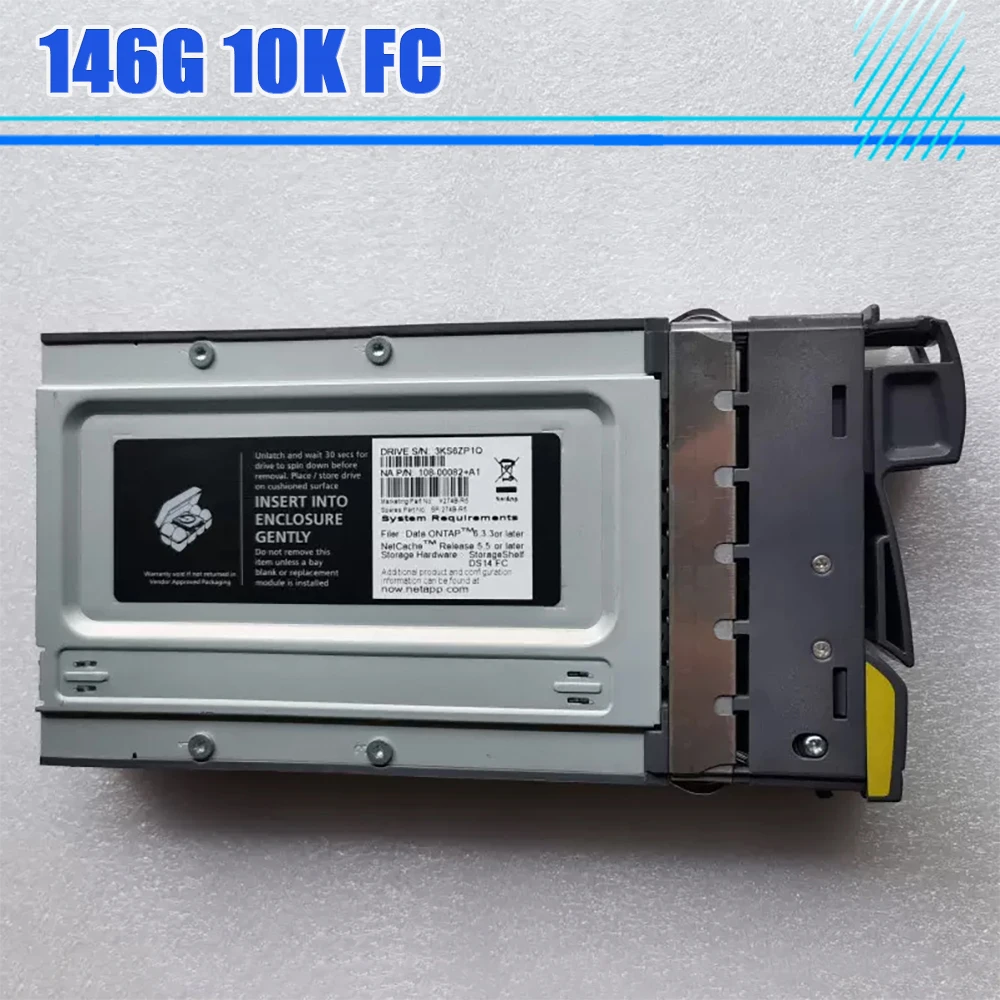 

146G 10K FC Hard Drive 108-00082 X274B-R5 SP-274B-R5 For NetApp