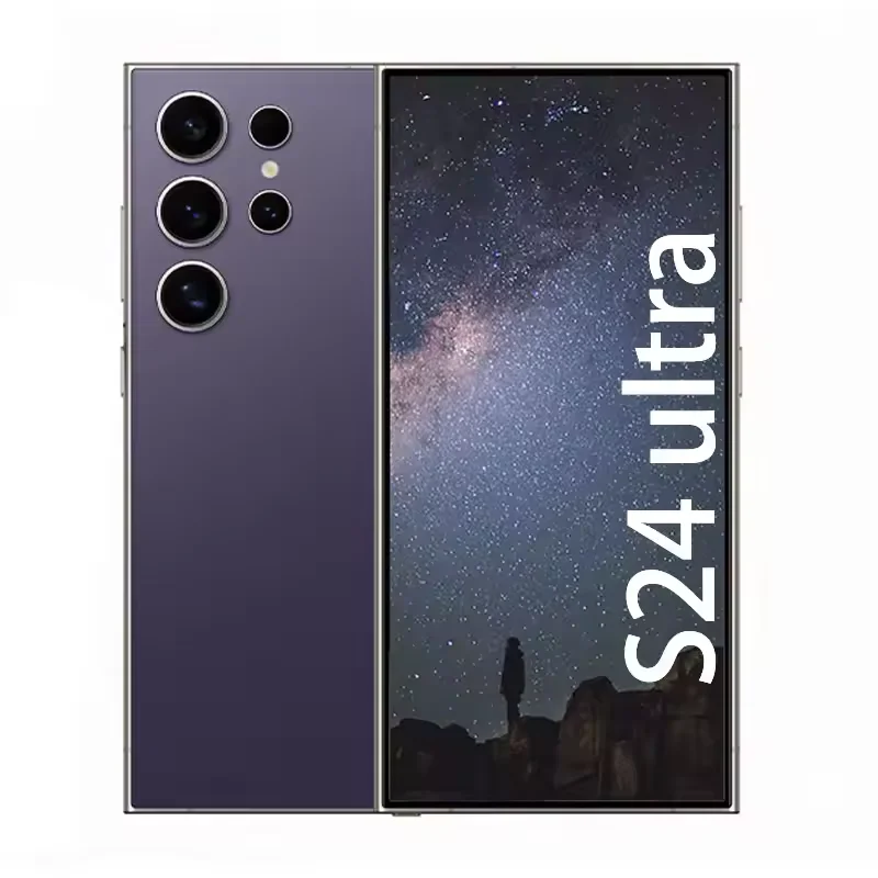 Wholesale Original S24 Ultra 12MP Rear Camera Global Version 12GB+1T 3120 X 1440pixel Resolution Brand New 5G Smartphone