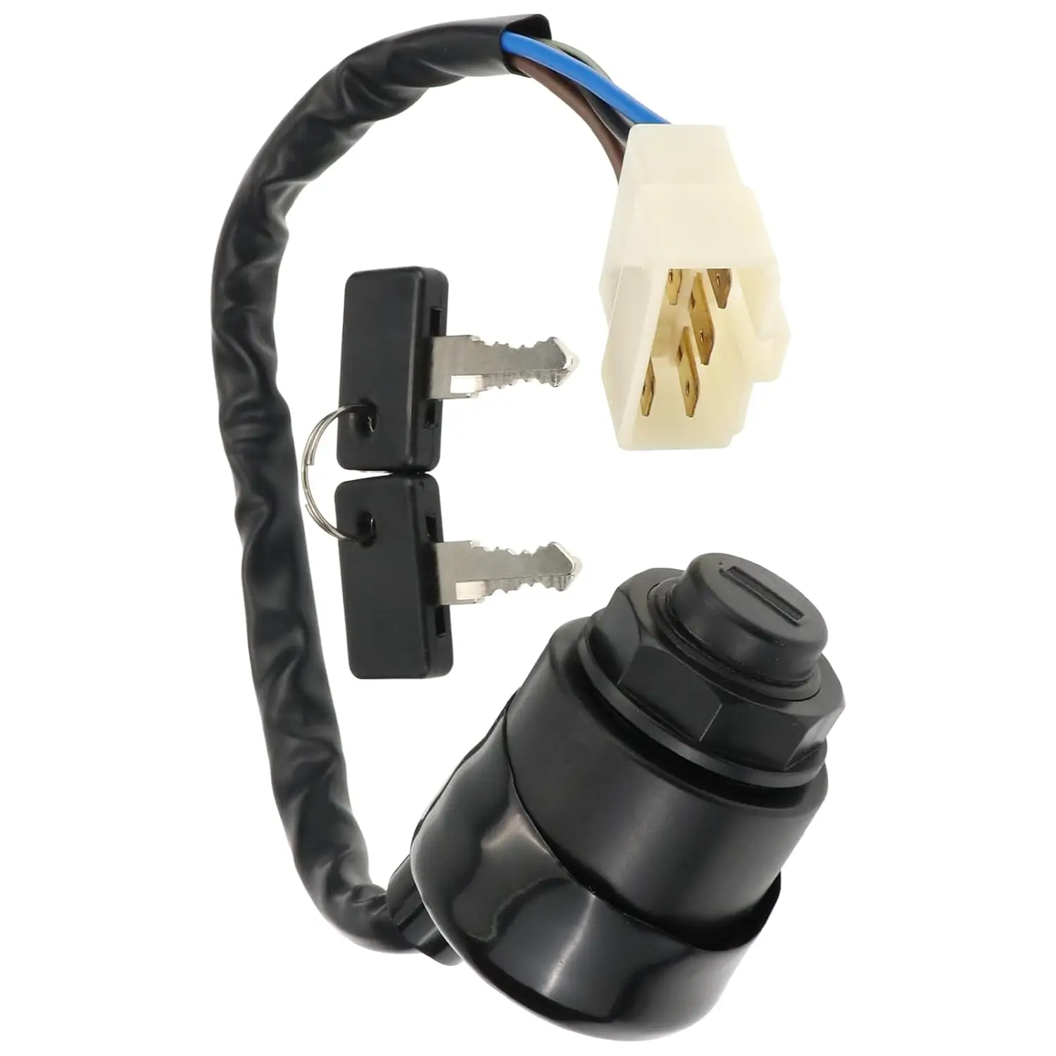 Ignition Key Switch Compatible with Kawasaki Mule 610 4X4 KAF400 KAF 400 2005-2016