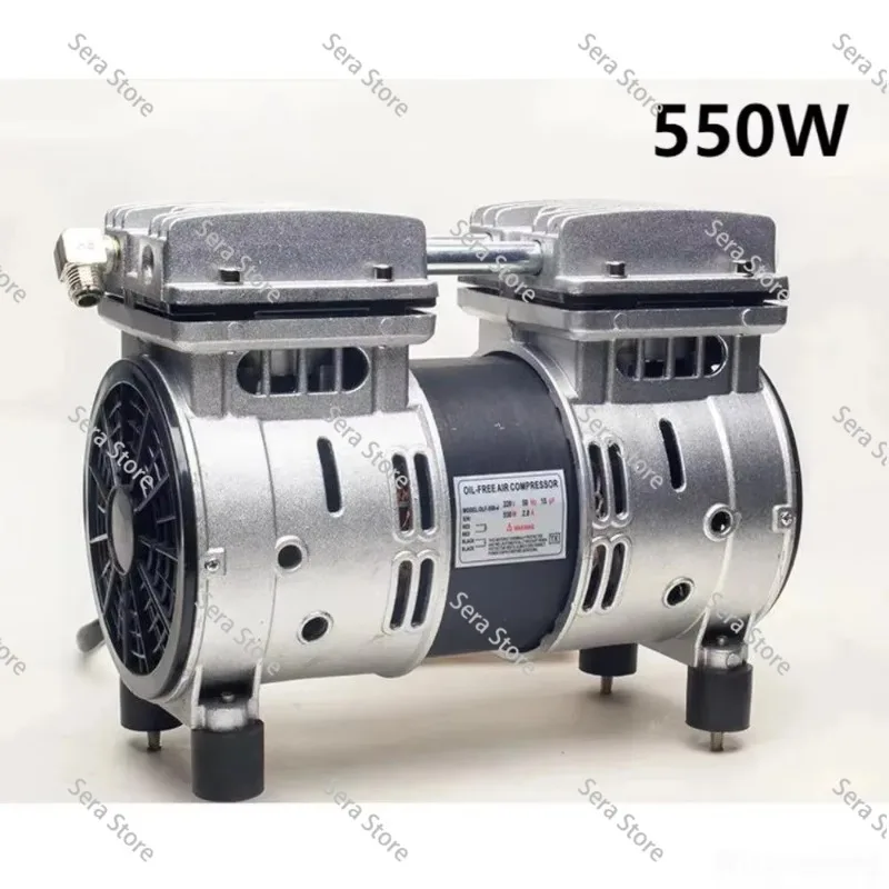 1600W 220V 140L/min 0.7mpa Silent Oil-free Engine Pump Air Compressor Accessories Pumping Copper Wire Head Pump Head