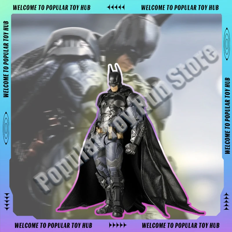 

В наличии Новая фигурка Soon 2025 года, оригинальная Kaiyodo Amazing Yamaguchi Revoltech Batman Arkham Knight Ver. Подарки из коллекции игрушек