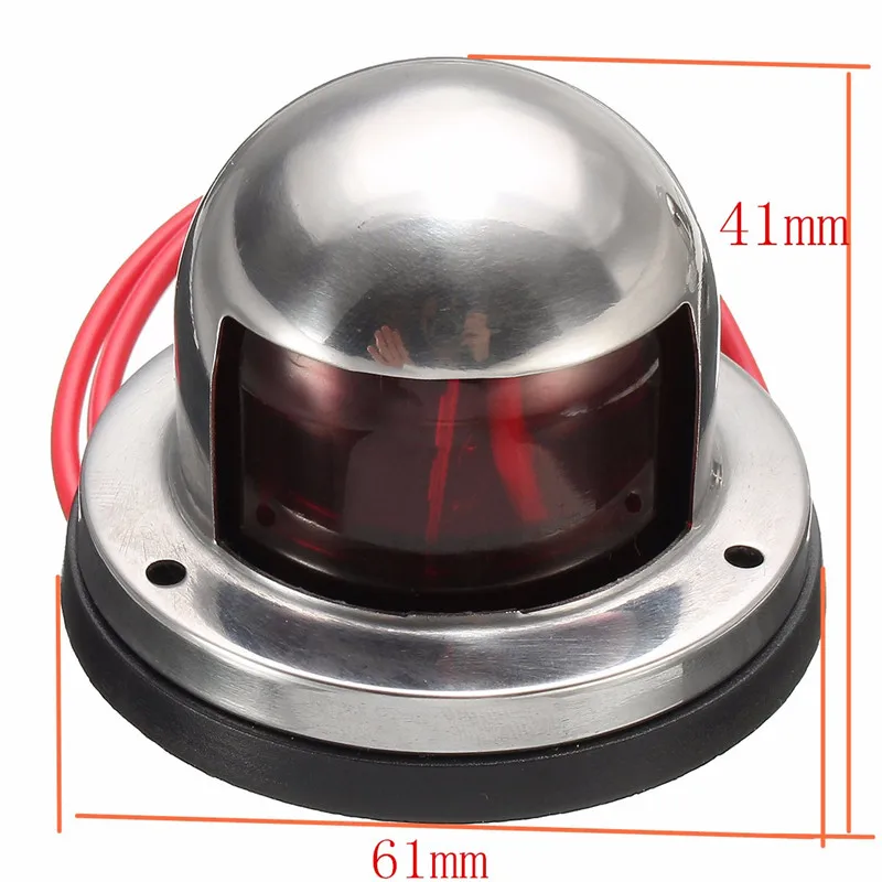 1 Set 12V LED Running Lights Green Red For Boat Navigation Light Sailing Signal Lamp Marine Boat Side Lights Yacht Lights