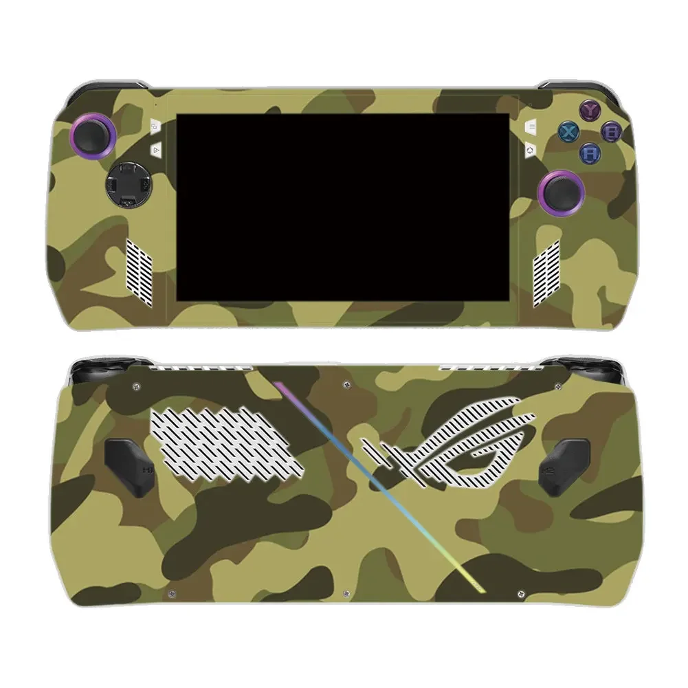 Adesivos capa caso para asus rog aliado console conjunto completo decalque de pele protetora novos designs