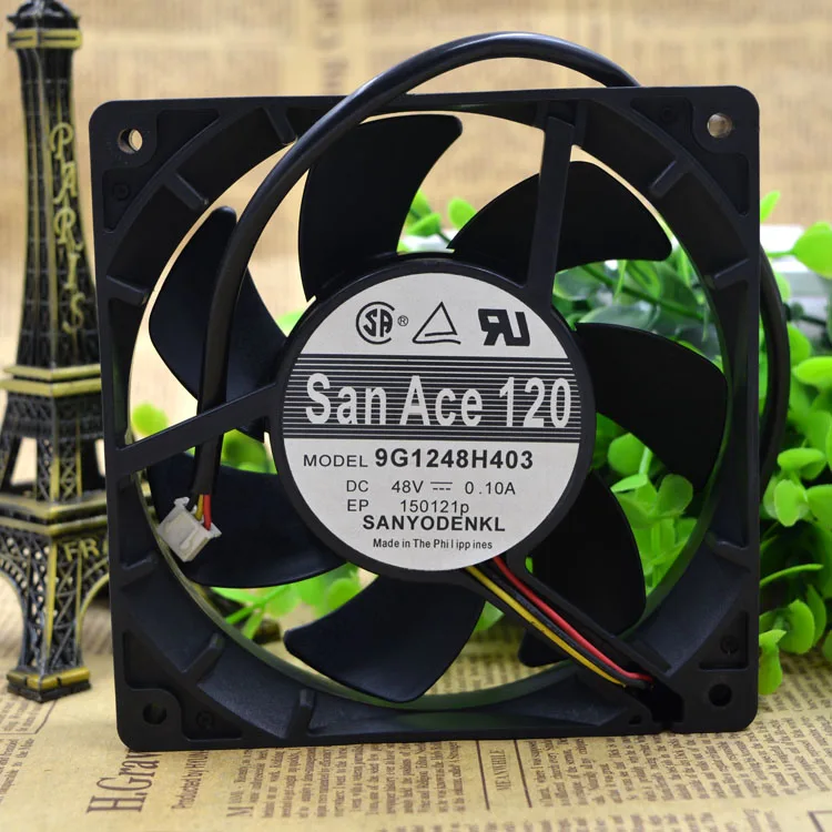 ORIGINAL 12 FÃ NOVE CENTÍMETROS 12025 V 0.10A 48 9G1248H403 BOLA