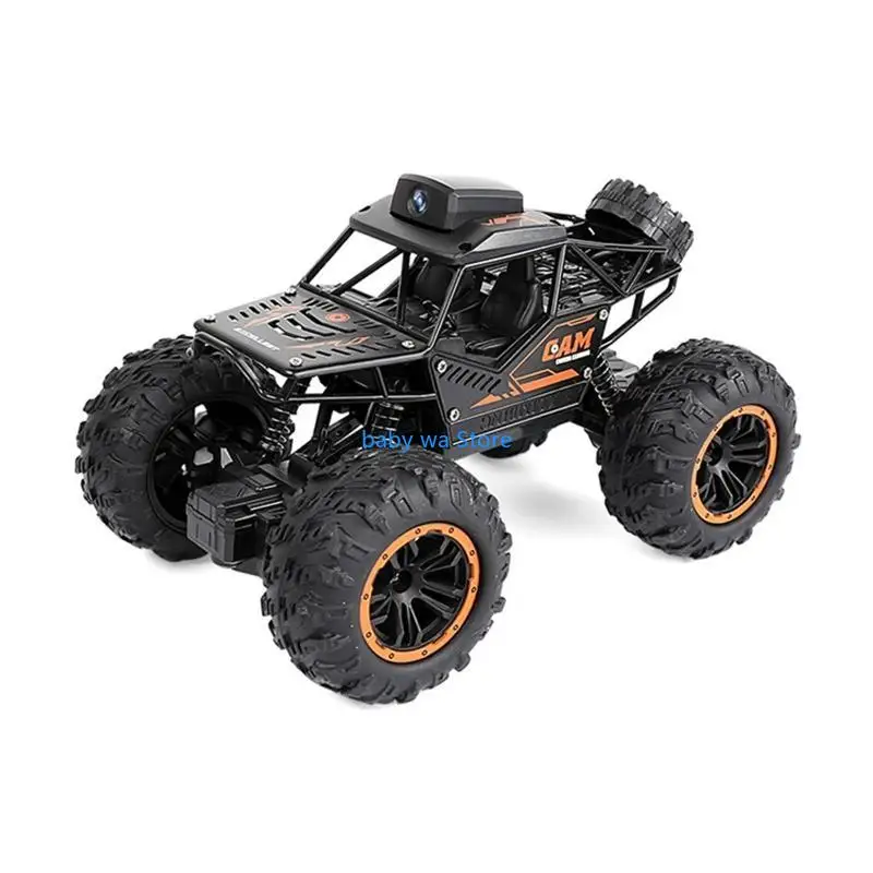 

High Speed R/C Off-road Crawler Car Toy 2.4GHz Remote Control APP Camera All Terrain for Play Vehicle Kids Boys Gift 4XBD