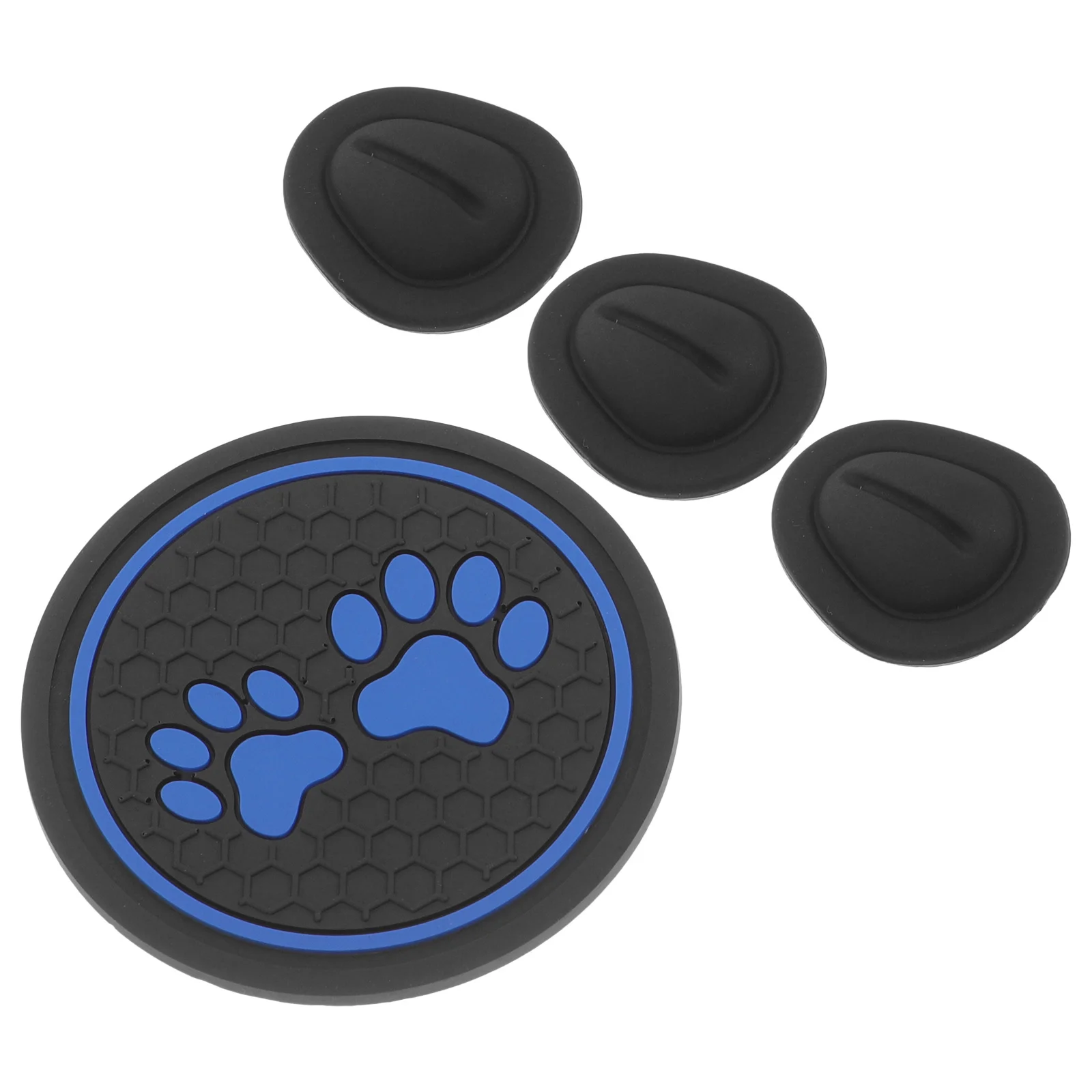 

1Set Car Cup Holder Limiter Silicone Stable Insert Cup Coaster Anti Shake Spill Proof Car Accessories Interior