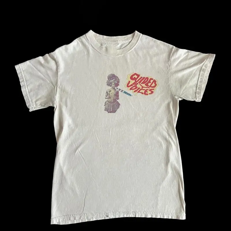 Guided By Voices band White Concert Tour Cotton T Shirt