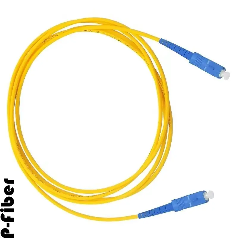 

Оптоволоконная перемычка SC-SC UPC 10 шт. 1-30 м одномодовый патчкорд 20 м 15 м 10 м симплексный удлинительный кабель FTTH P-волокно Бесплатная доставка