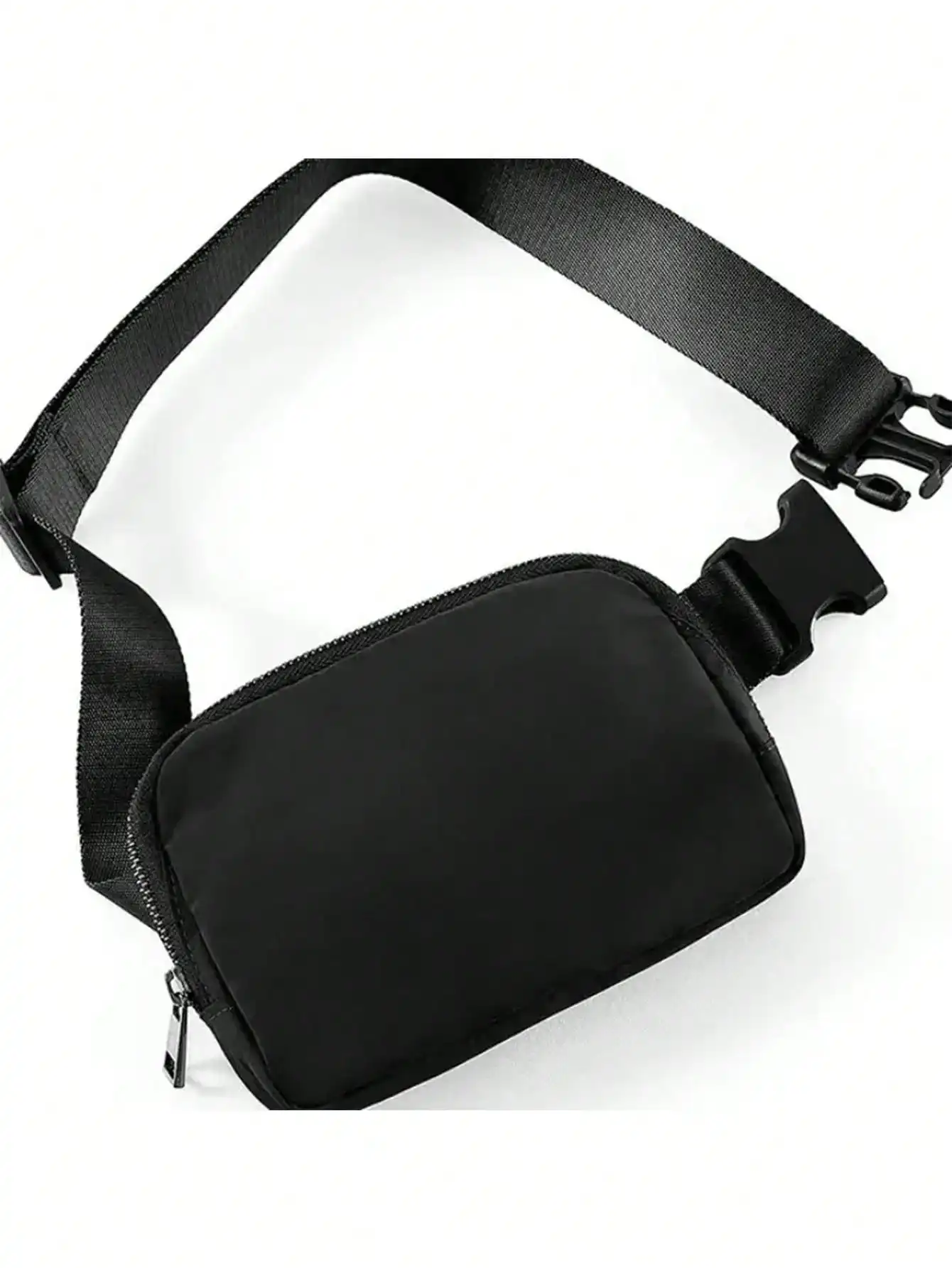 Solid Color Chest Bag Waterproof Crossbody Bag Adjustable Strap For Outdoor Sports Men Women