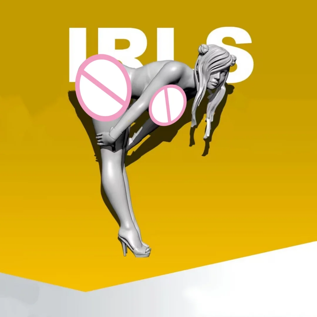 Maßstab 1:35, 50-mm-Harzfigur, Modellbausatz, YUFAN-Producer, MÄDCHEN, Show Girl, unmontiertes, unbemaltes 3D-Druckspielzeug