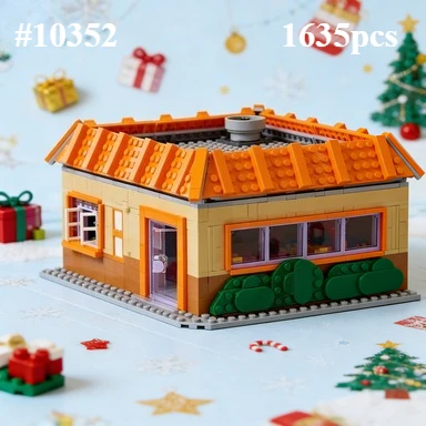 hamburger-shop-model-10352-building-blocks-sets-compatible-with-legoed-particles-suitable-for-christmas-gifts-1635pcs