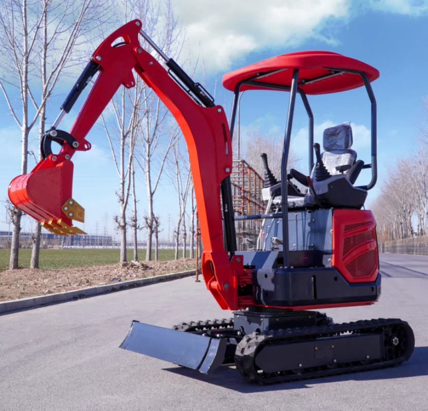 حفار صغير 1.8 طن كوبوتا يانمار ديزل 39 حصان قوة حفارات صغيرة هيدروليكية آلة Epa/Euro 5 حفارة مجنزرة