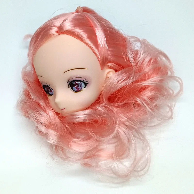 30 cm 1/6 Bjd Puppe Kopf Flut Spielen Puppe Mädchen Spielzeug Zubehör 12 Zoll Prinzessin Puppe Make-Up Kopf Spielzeug hohe Qualität Puppe DIY Teile