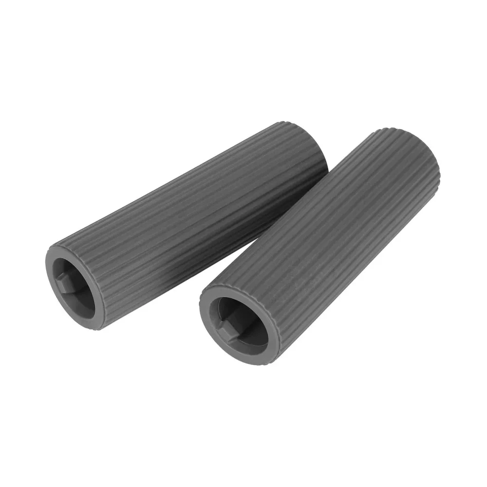 Electric Scooter Handlebar Grips Grey Rubber Replacement Parts For 5 Pro Max Kickscooter Anti Slip Soft Cushion Hand Covers