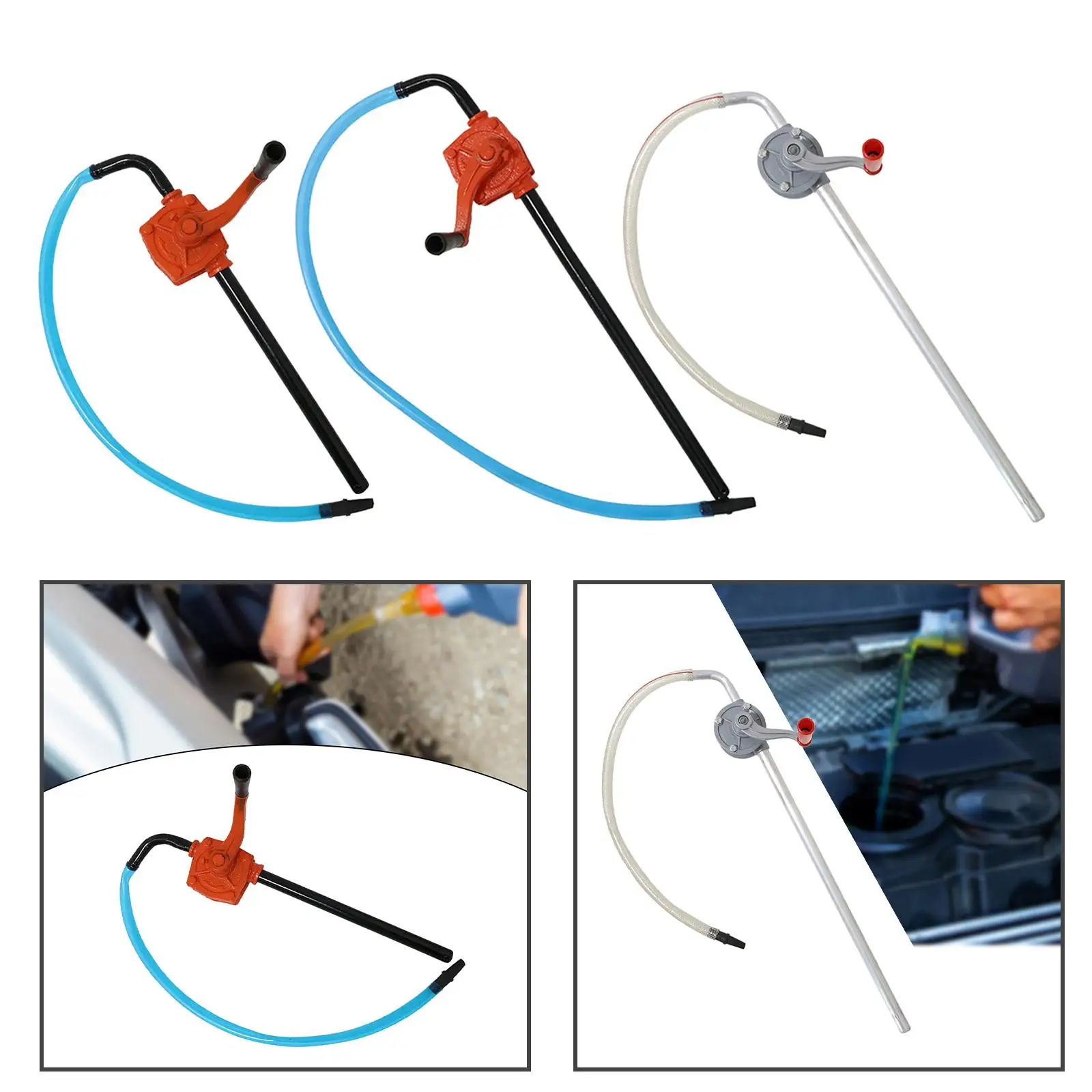 

Насос для перекачки воды и топлива, портативный, простой в использовании, многофункциональный, прочный, насос для перекачки жидкости для автомобиля