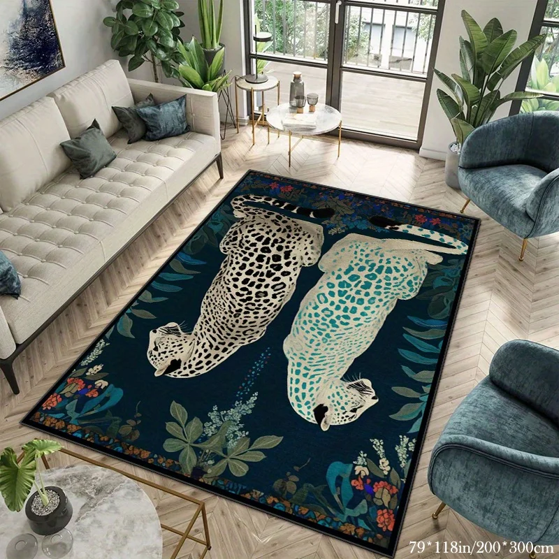 

Плюшевый хрустальный бархат для коврика с принтом JAGUAR — яркий поп-арт-дизайн, нескользящий и можно стирать в машине, идеально подходит для жизни R