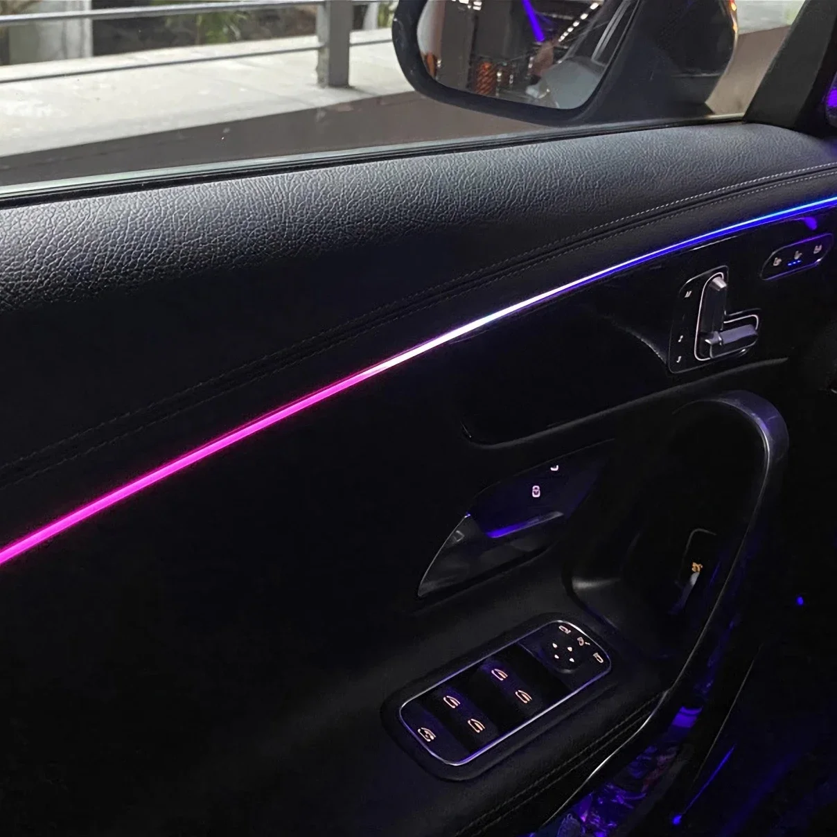 Car Interior Upgraded 64 Colors Colorful Active Ambient Light For Benz A/B-class W177 W247 CLA-class C118 GLA/GLB-class W247