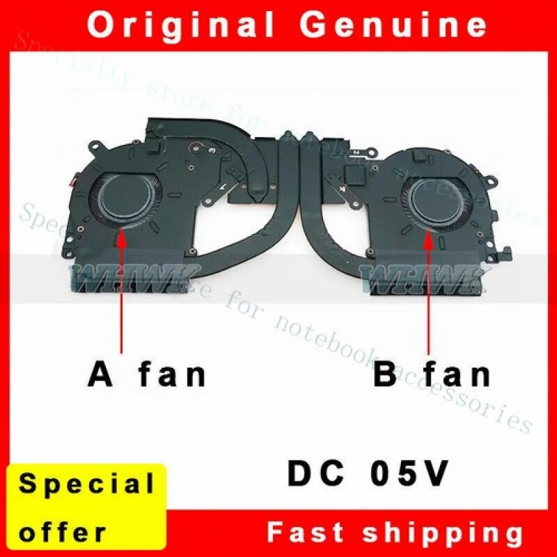 

A+ CPU GPU Cooling Heatsink Fan for HP Spectre x360 2-in-1 14-ef 2047nr 14-ef0013dx