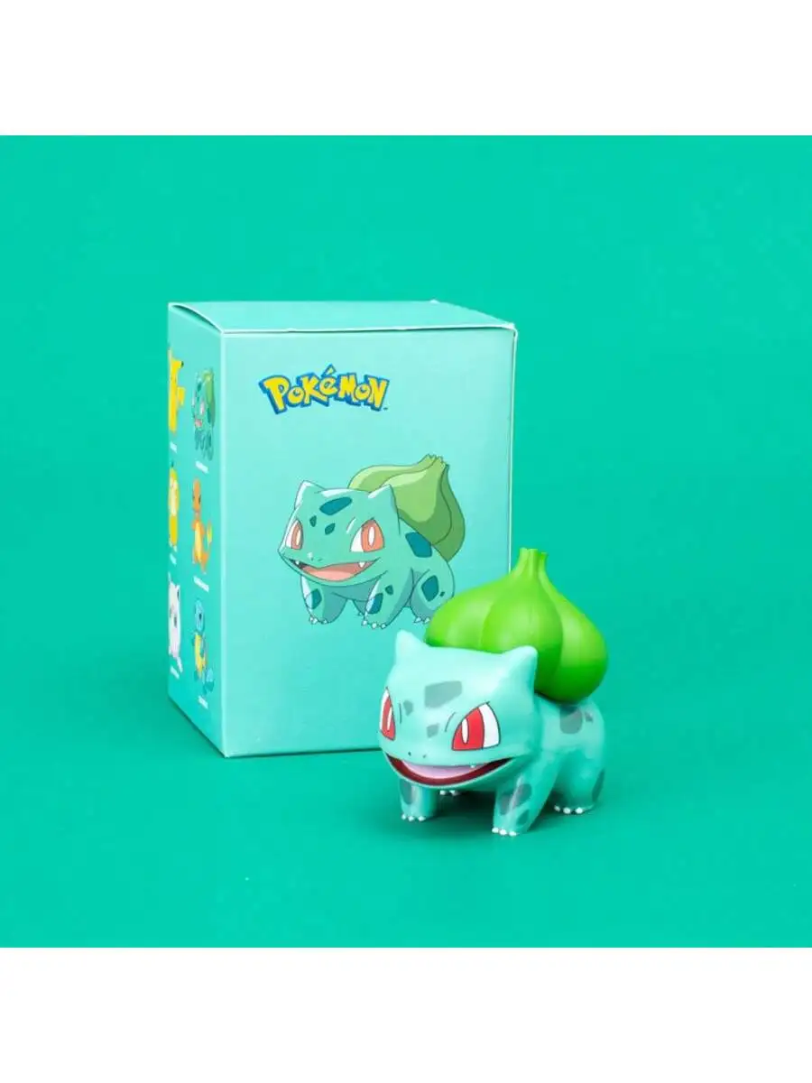TAKARA TOM Anime Figures Pikachu Toys Model Charmander Psyduck Squirtle Jigglypuff Bulbasaur 6pcs Kawaii Collect Dolls Kids Gift