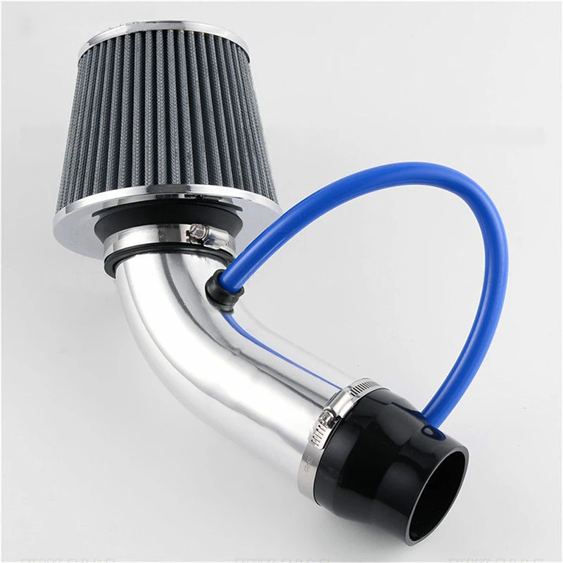 

3" 76mm Universal Car Racing Cold Air Intake System Turbo Induction Pipe Tube Kit Cone High Flow Performace Air Filter Inlet