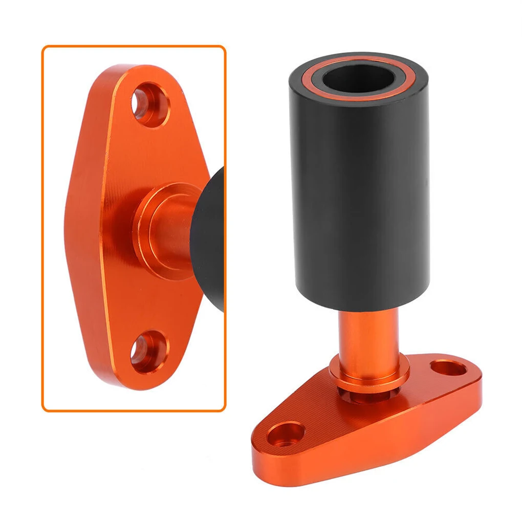 2x Orange Anti-drop Plastic Rod For Motorcycle Frame Slider Fit For KTM DUKEs Applicable
