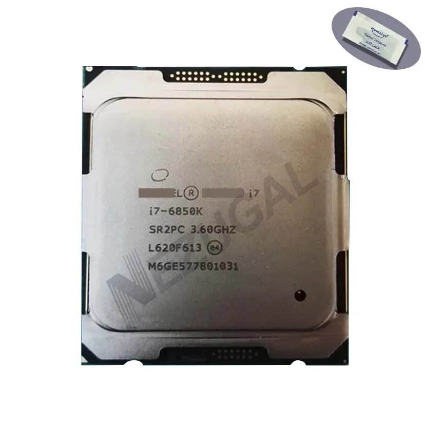 

I7-6850K I7 6850K SR2PC 3,60 до 3,80 ГГц шестиядерный 15 Мб 140 Вт LGA2011 ЦПУ процессор