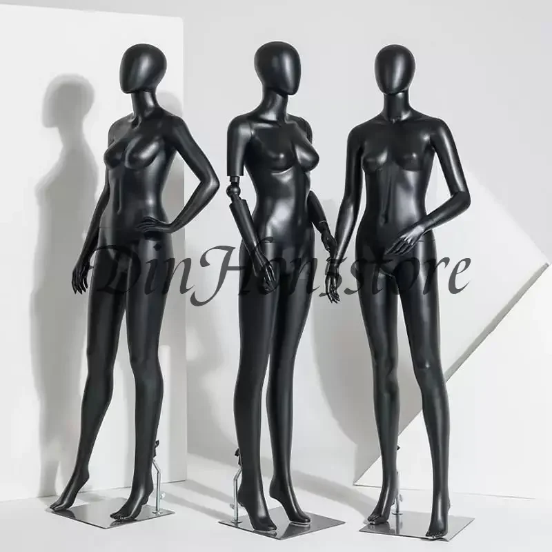 Modern Creative Window Display Rack High-end Plastic Full-body Mannequin Clothing Prop Women's Clothing Sewing Supplies