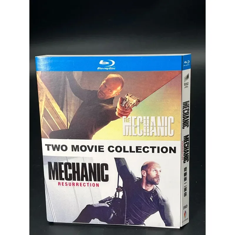 Mechanic Part 2 (2BD) Jason Statham Chinese subtitles brand new Blu-ray