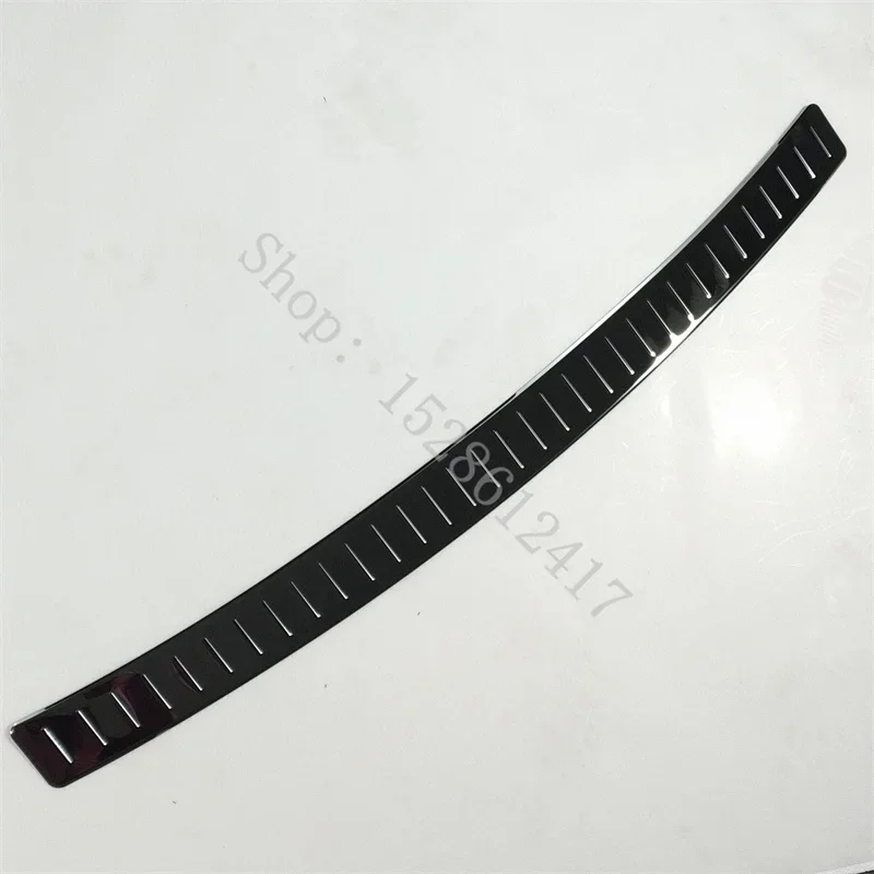 Image of Für VW Volkswagen Sharan 2012 2013 ~ 2018 edelstahl Hinten Einstiegsleisten Stoßstange Schutz Sill Hinten boot schutz styling Auto zubehör
